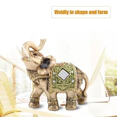 Elefante verde “Lucky” Feng Shui